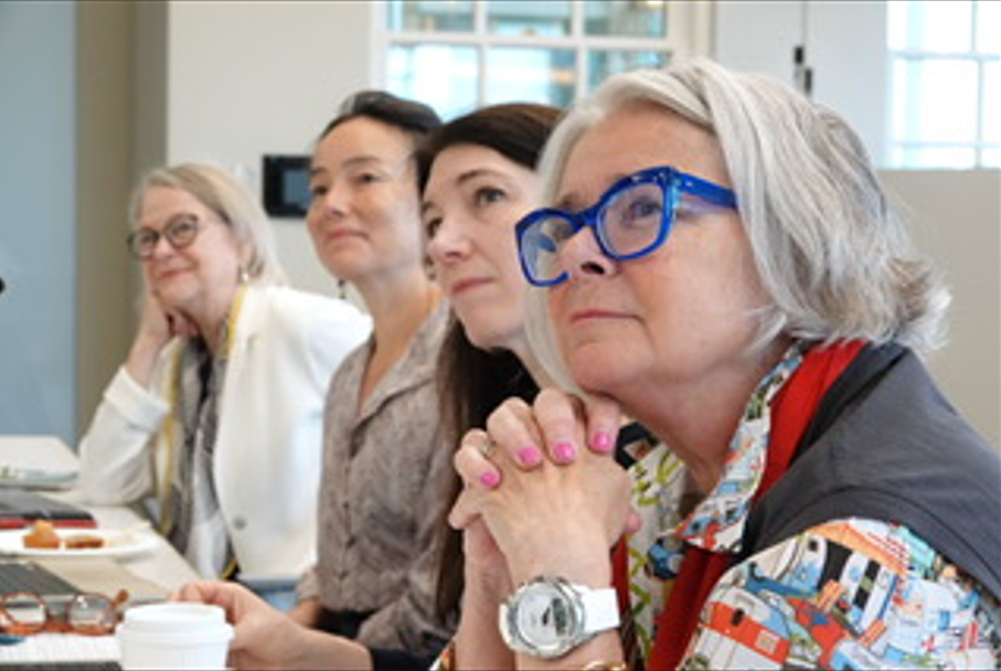 Chantal de Jonge Oudraat (right) at the Missing Peace Global Symposium hosted by the United States Institute of Peace. 